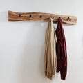 48in Live Edge Wood Coat Rack