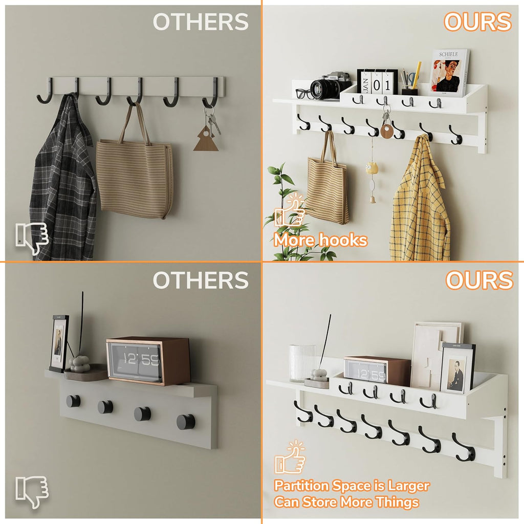 White Gold 6-Tier Shoe Storage Cabinet