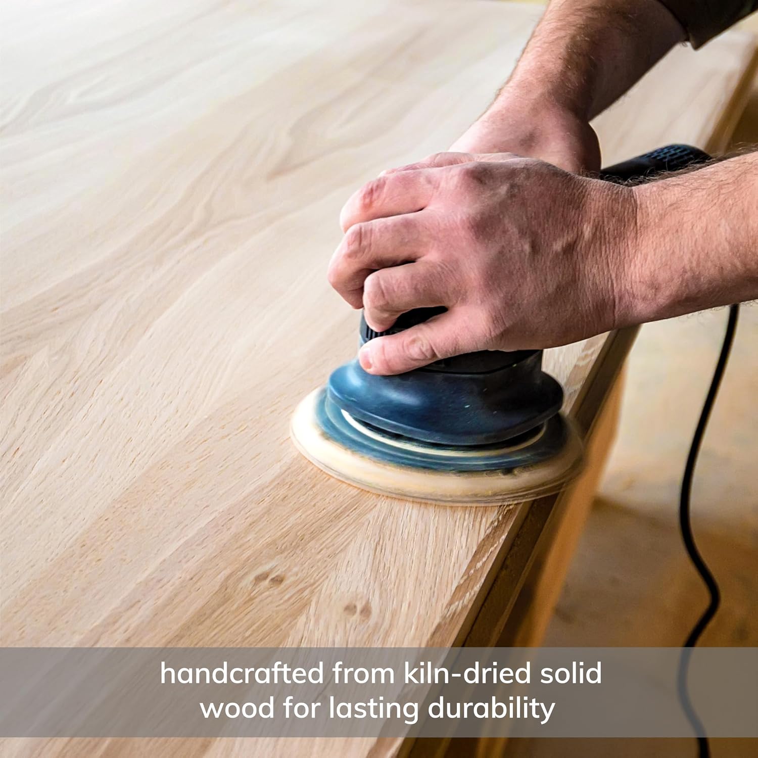 Handcrafted C Shaped Side Table
